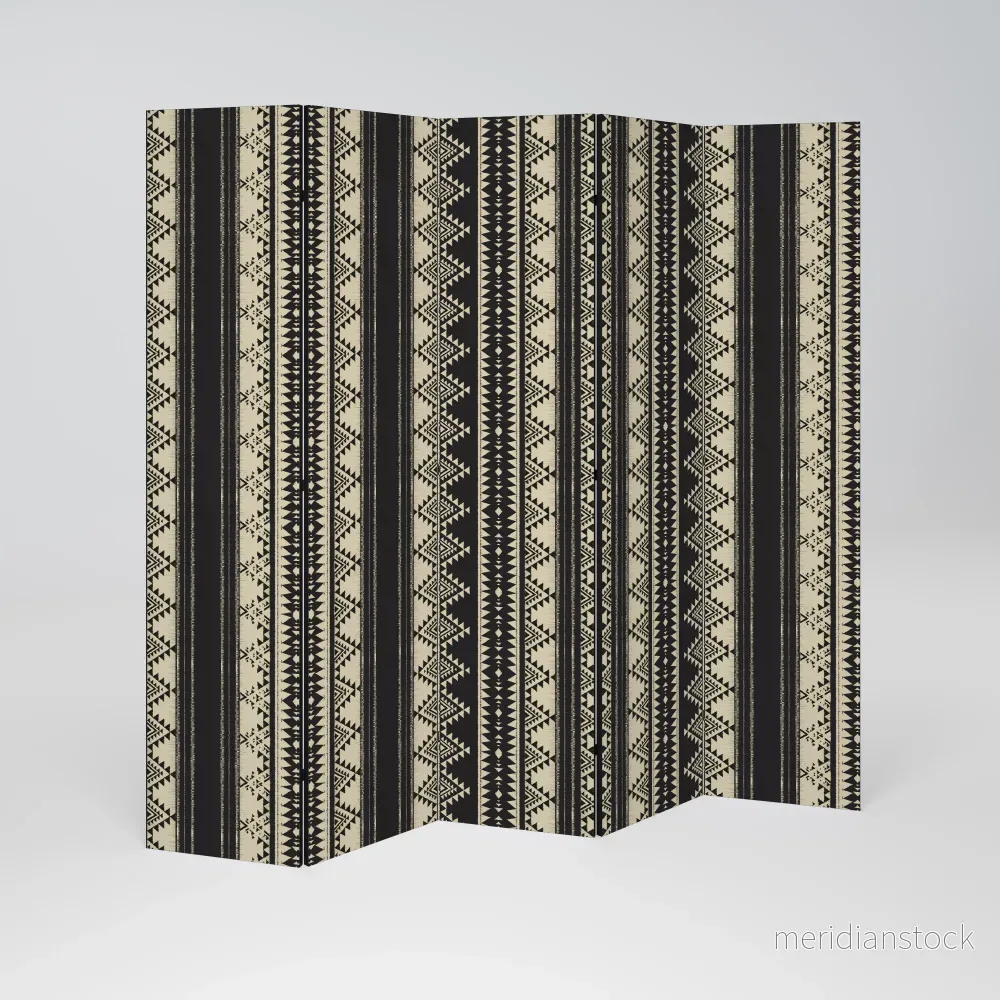 AZTEC Dekorativ rumsavdelare – 5 paneler