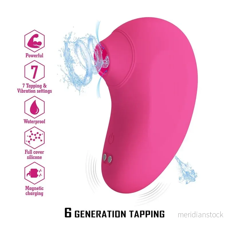 PRETTY LOVE - ARILA RECHARGEABLE CLITORAL SUCTION STIMULATOR WITH VIBRATION PINK - Bild 2