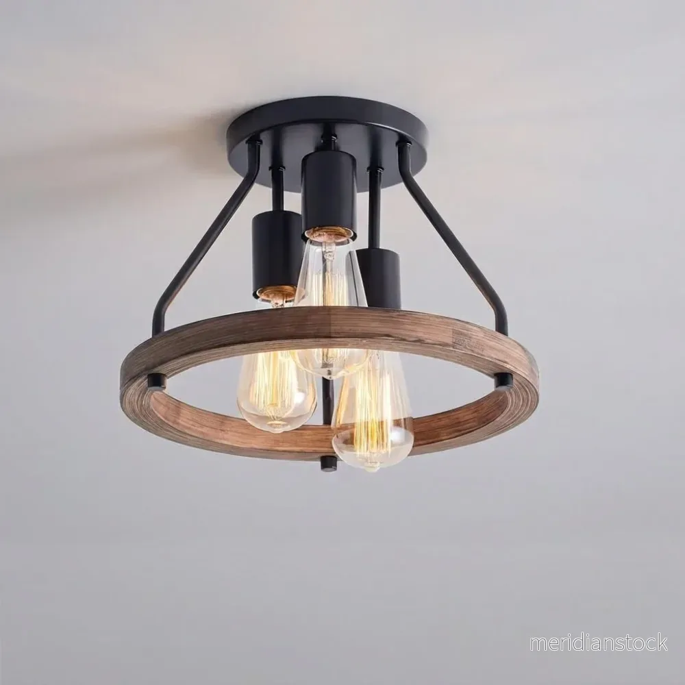 Industriell lantlig taklampa – Hearthly - Bild 2