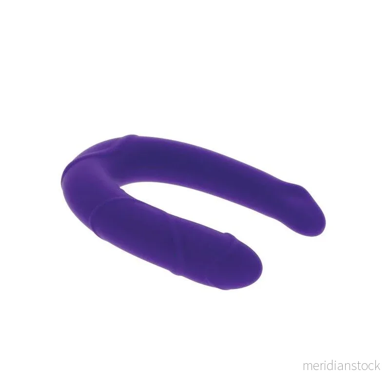 GET REAL - VOGUE MINI DOUBLE DONG PURPLE