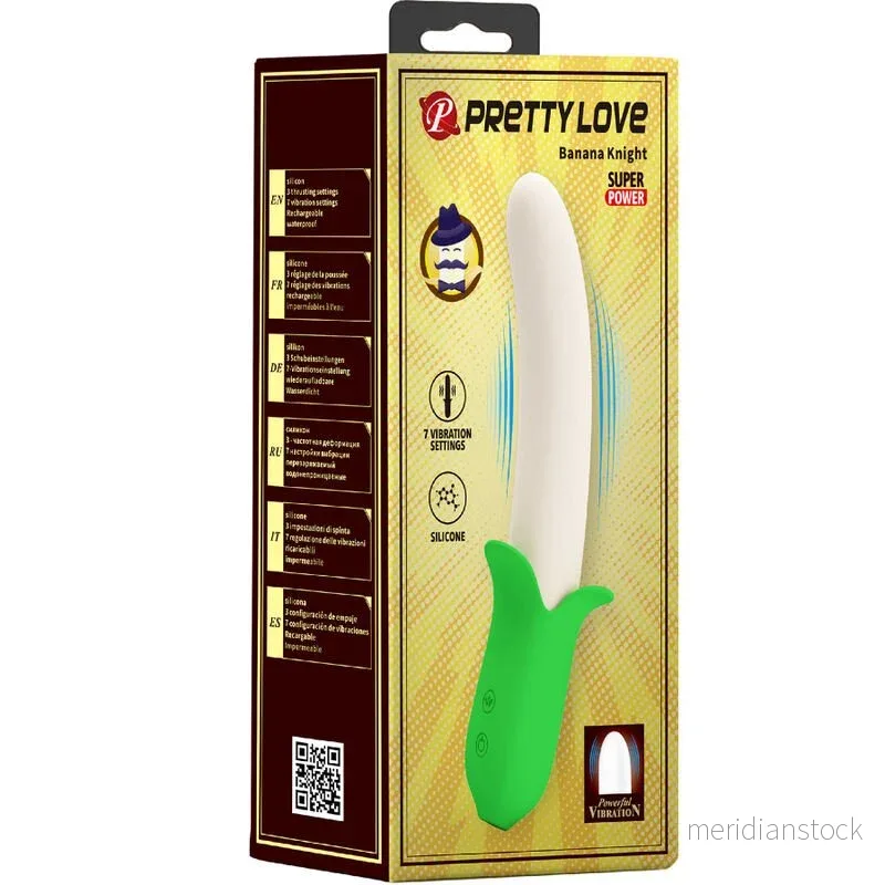 PRETTY LOVE - BANANA KNIGHT SUPER POWER 7 SILICONE VIBRATIONS - Bild 2