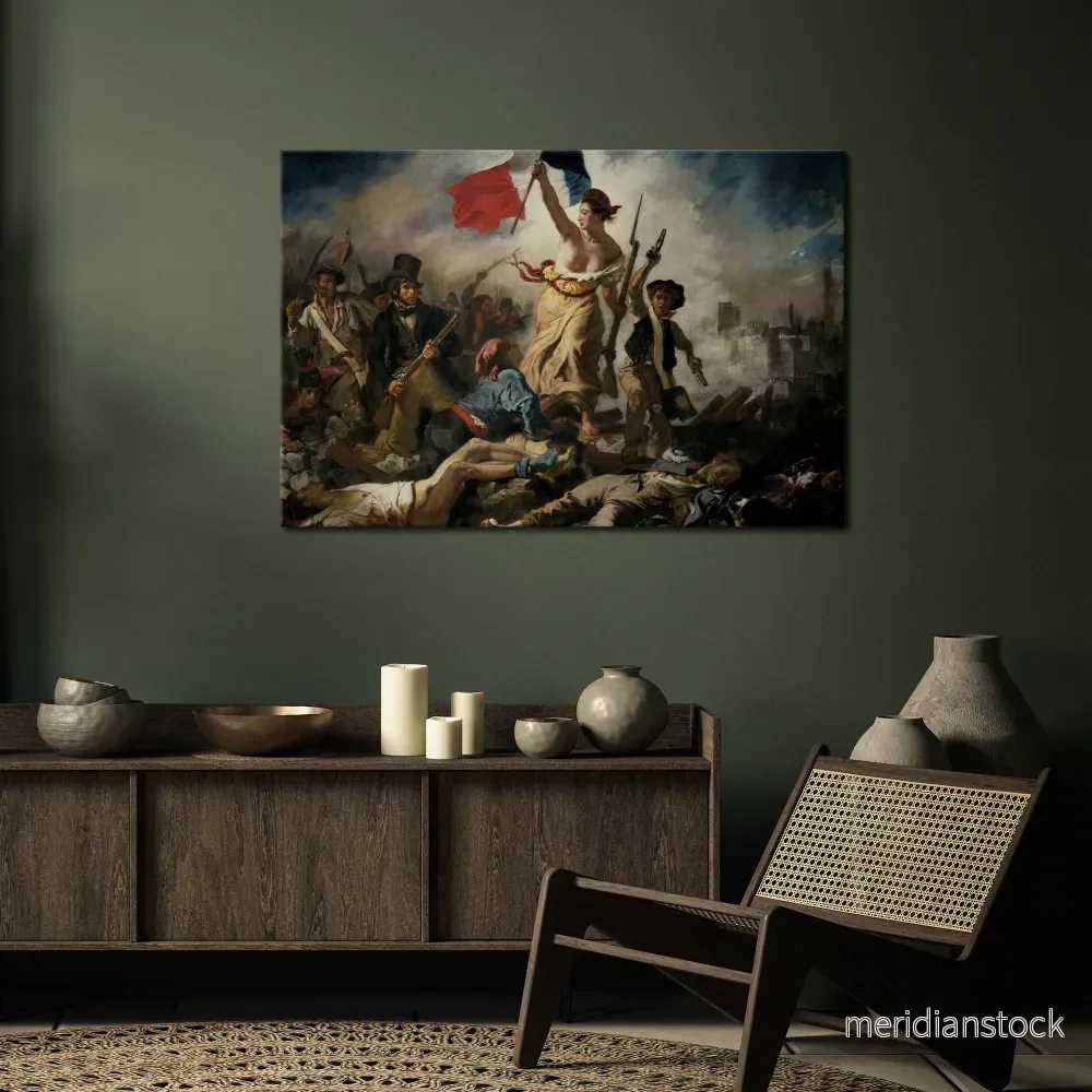 LIBERTY LEADING THE PEOPLE Horizontal Canvas Print - Bild 2