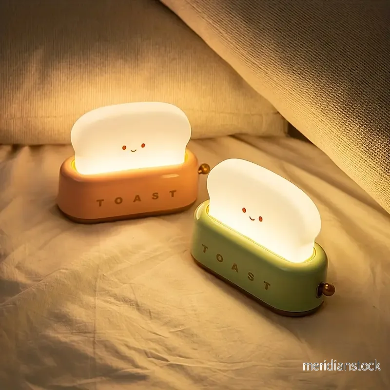 Söt nattduksbordslampa - GlowToasty - Bild 3