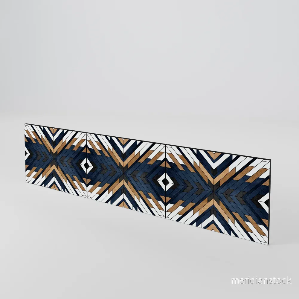 ARTFUL GEOMETRY Luckset med 3 dörrar till TV-bänk - Bild 2