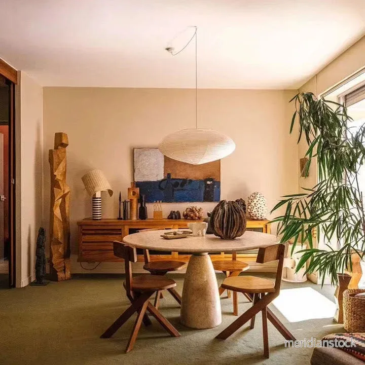 Pendellampa papperslykta – taklampa inspirerad av japansk Akari-design - Bild 2