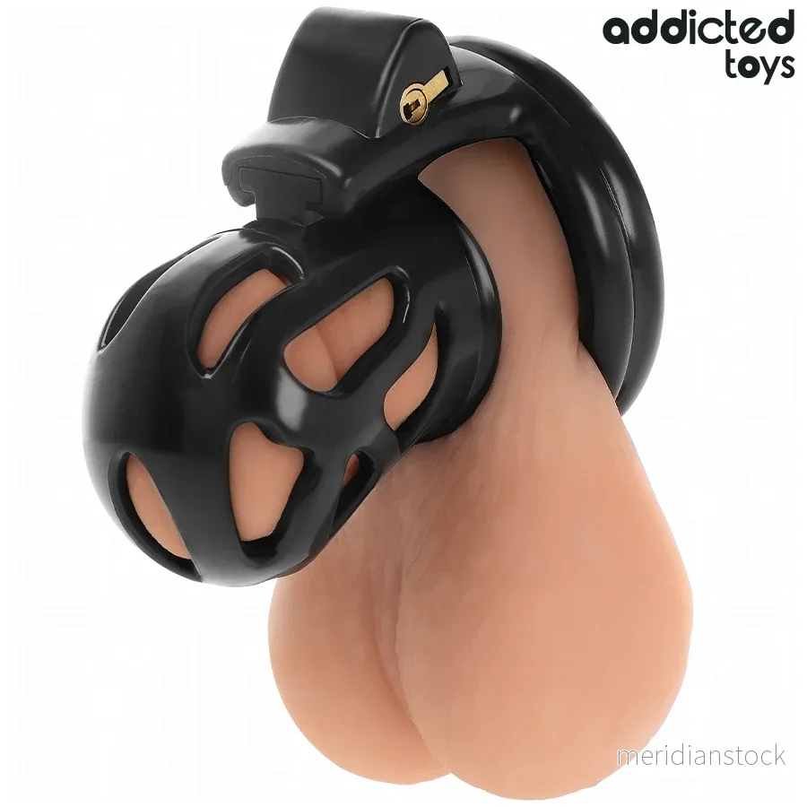 ADDICTED TOYS LOCKED - SILENT KEEP PENIS CAGE 7.5 CM - Bild 3