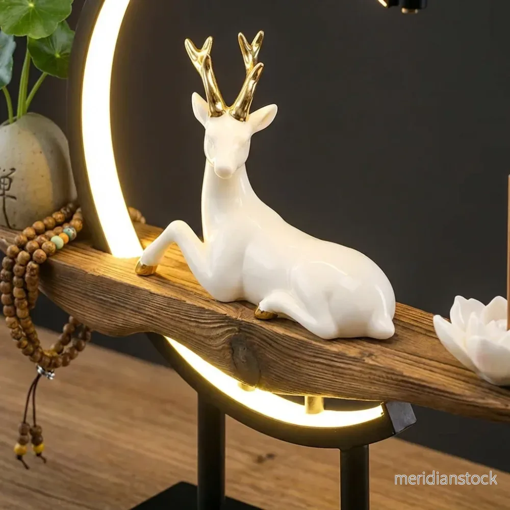 Dekorativ bordslampskulptur – Lunareve - Bild 3