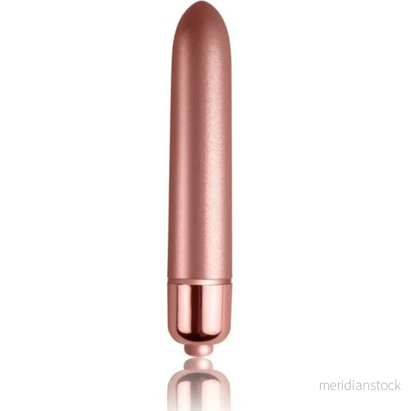ROCKS-OFF - VIBRATING BULLET TOUCH OF VELVET ROSE BLOOM 10 SPEEDS - Bild 2