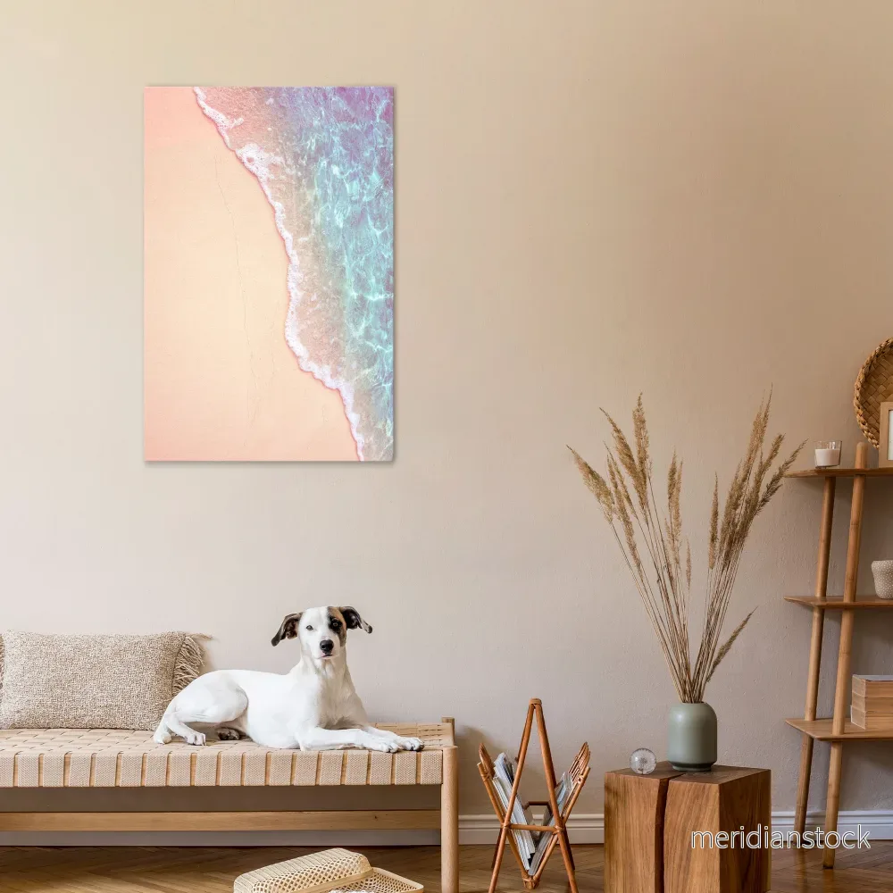 DREAMY SANDSCAPE HUES Vertical Canvas Print