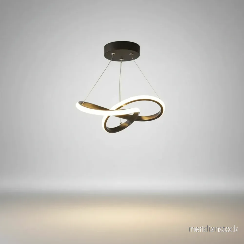 Hängande vågformad lampa - HaloWeave - Bild 2