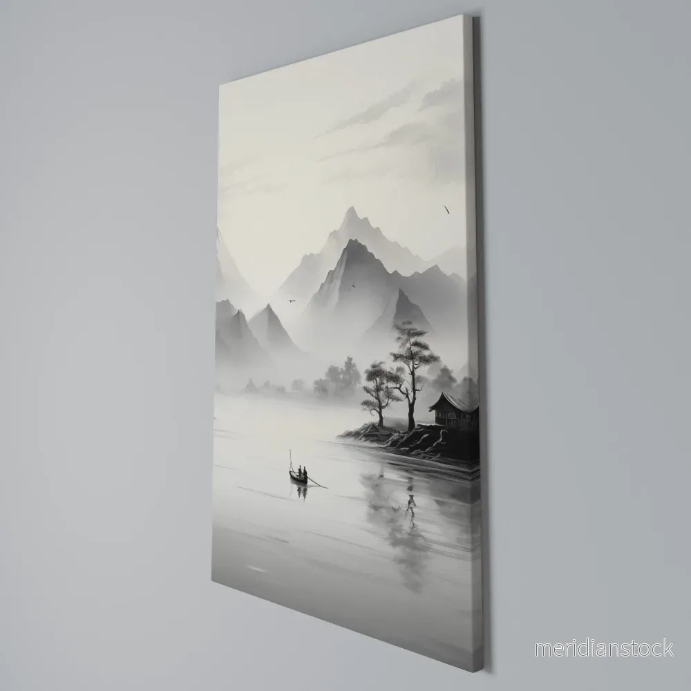 ASIAN VENTURE Vertical Canvas Print - Bild 3