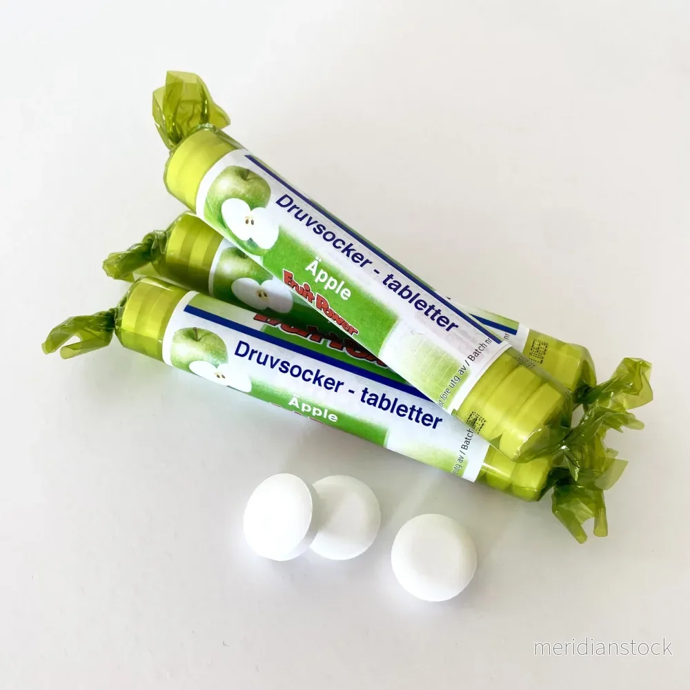 Druvsocker FruitPower Grönt Äpple 15-pack - Bild 2