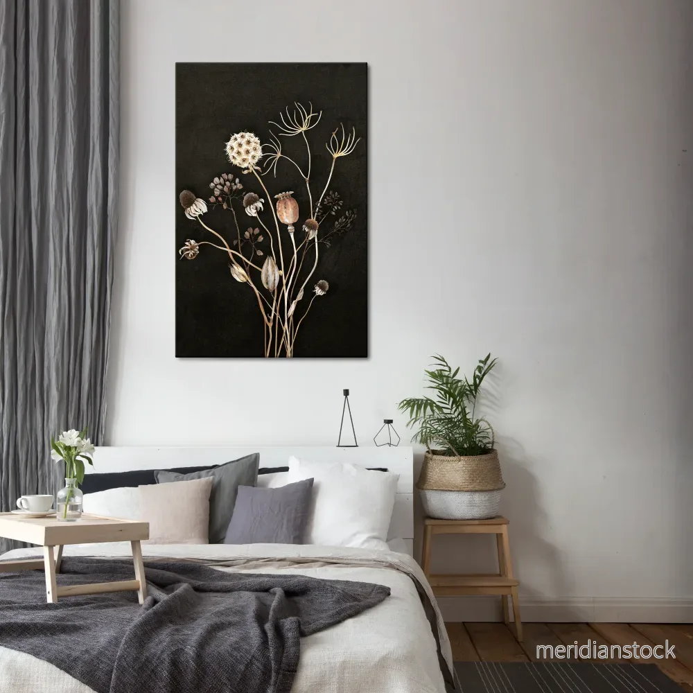 MEADOW SHADES Vertical Canvas Print - Bild 2