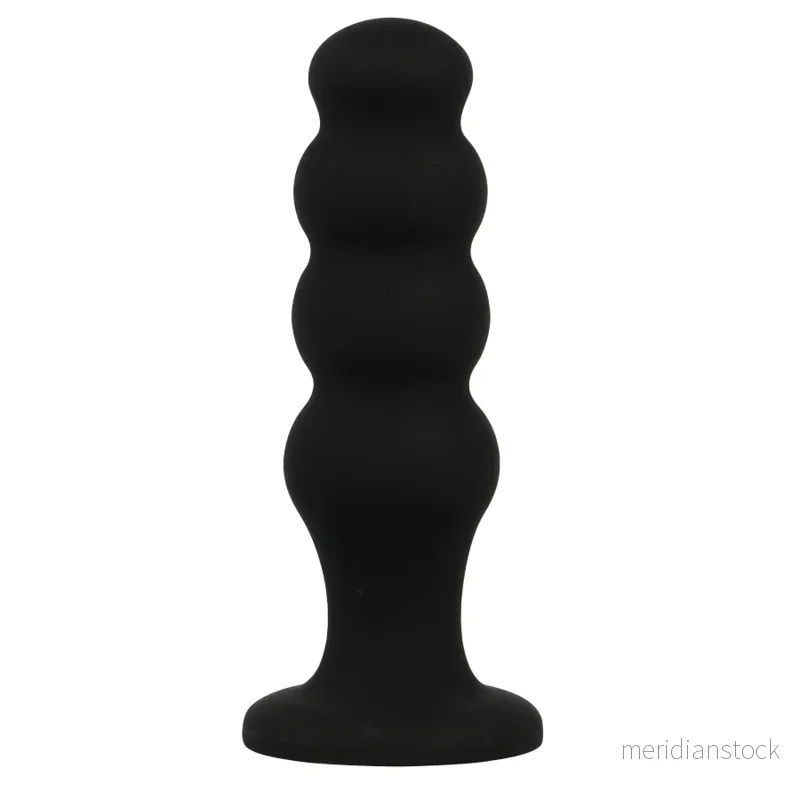 BLACK&SILVER - SCOTT PREMIUM SILICONE ANAL PLUG BLACK - Bild 2