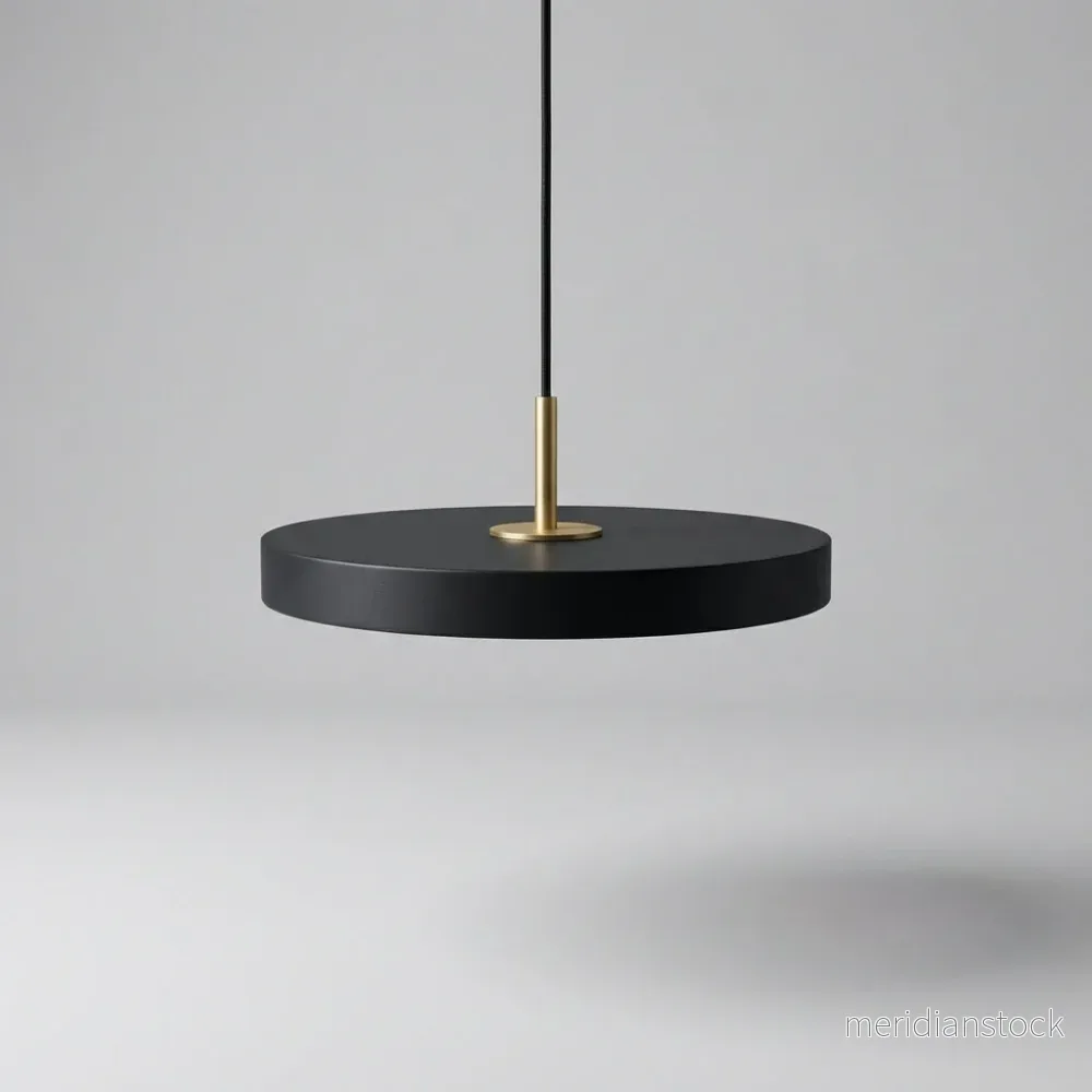 Smal rund LED-pendellampa - Orbixel - Bild 2