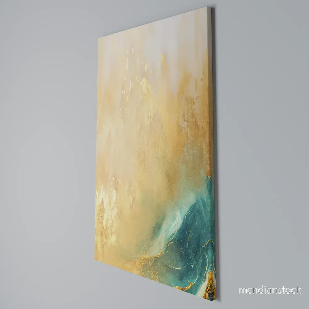 AZURE DREAMS Vertical Canvas Print - Bild 3