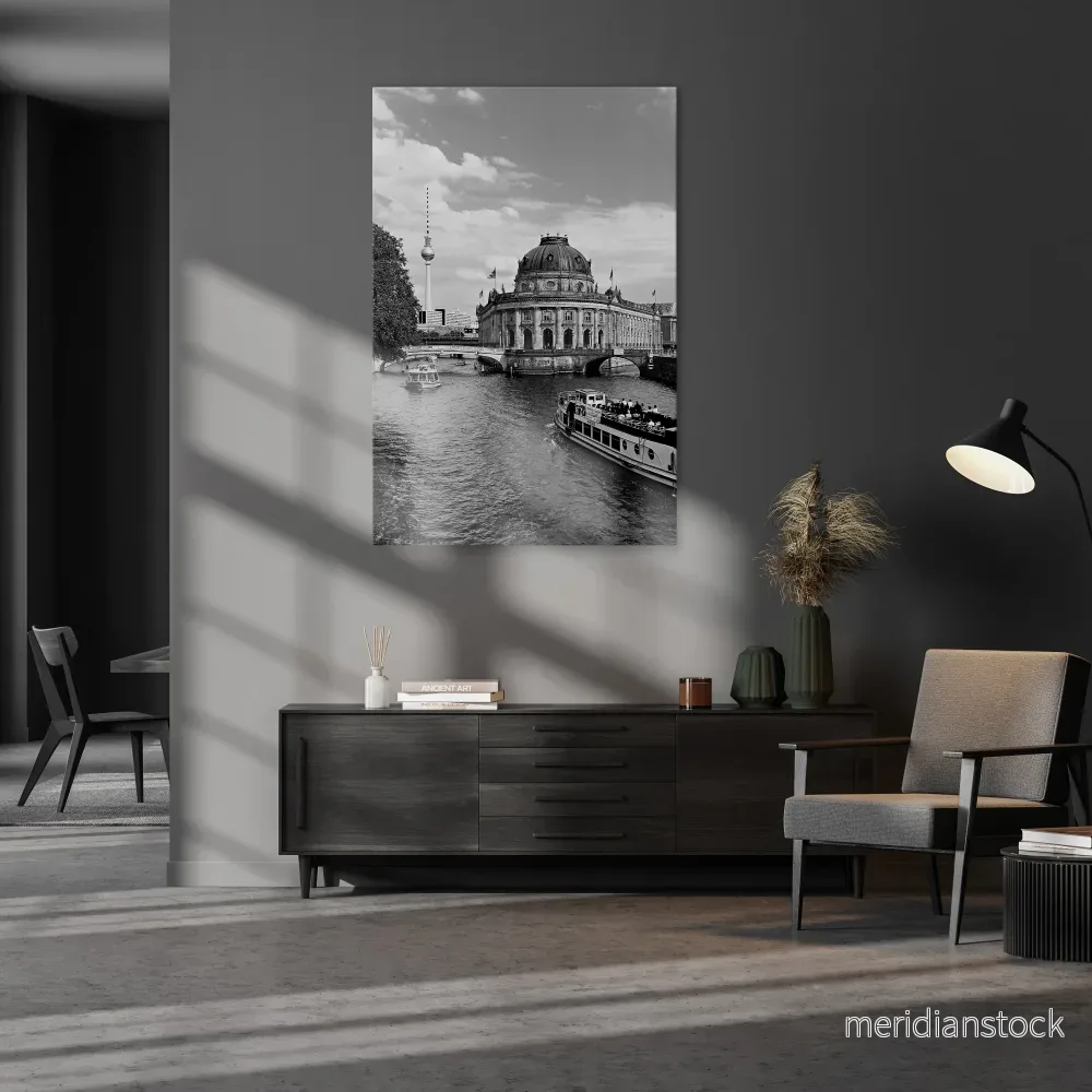 GHOSTS OF HISTORY Vertical Canvas Print