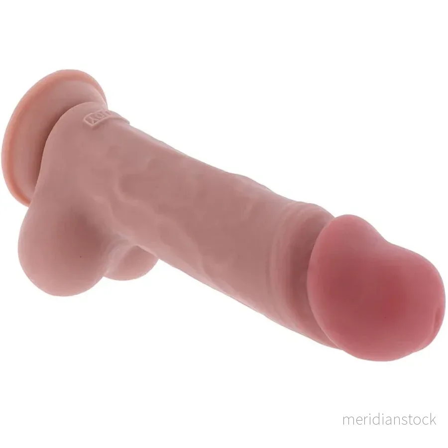 GET REAL - DELUXE REALISTIC PENIS WITH TESTICLES EXTRA THICK 23 CM - Bild 3