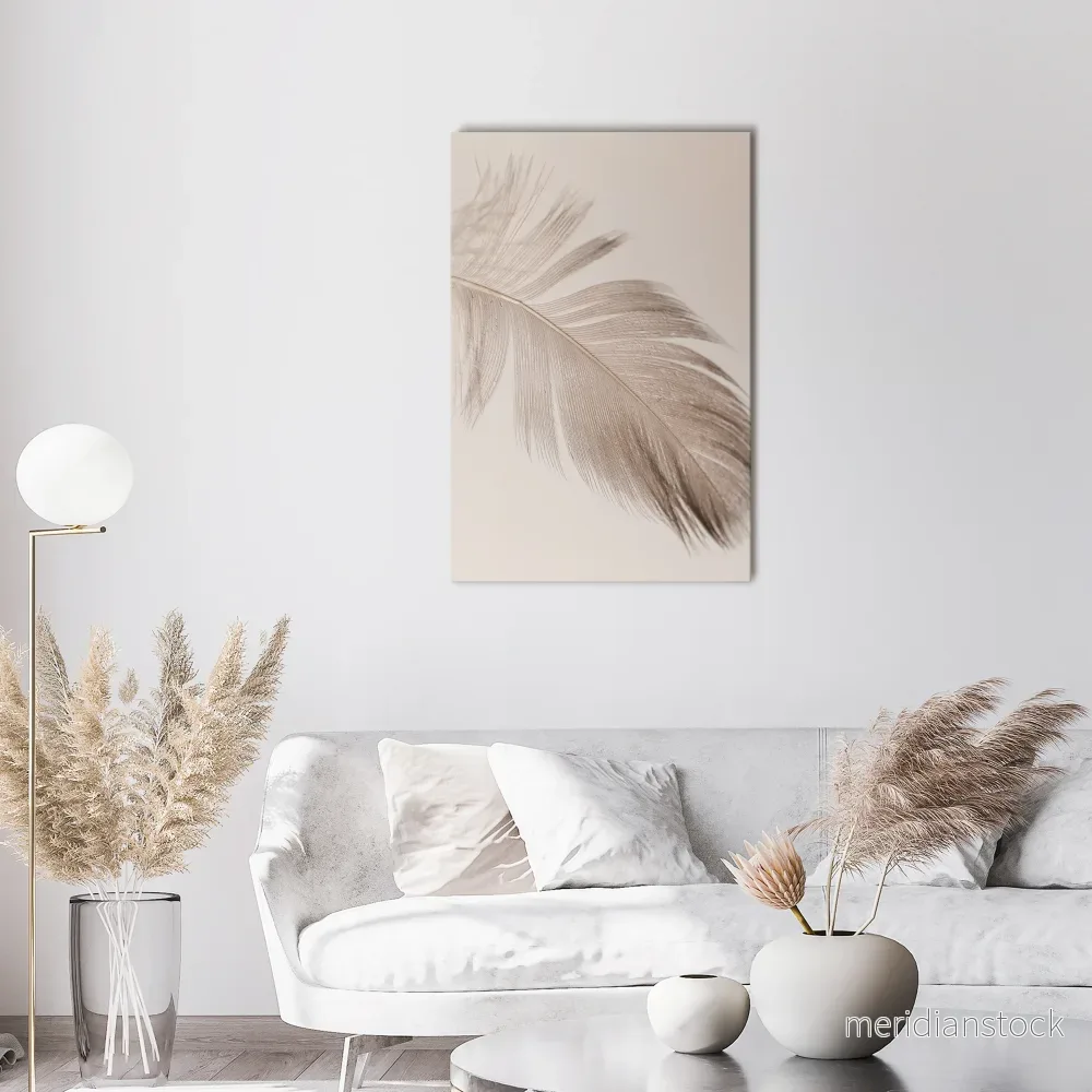 GRACEFULNESS PRECISION Vertical Canvas Print