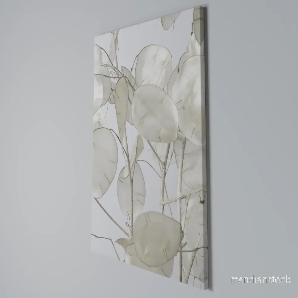SILKY FOLIAGE WHISPERS Vertical Canvas Print - Bild 3