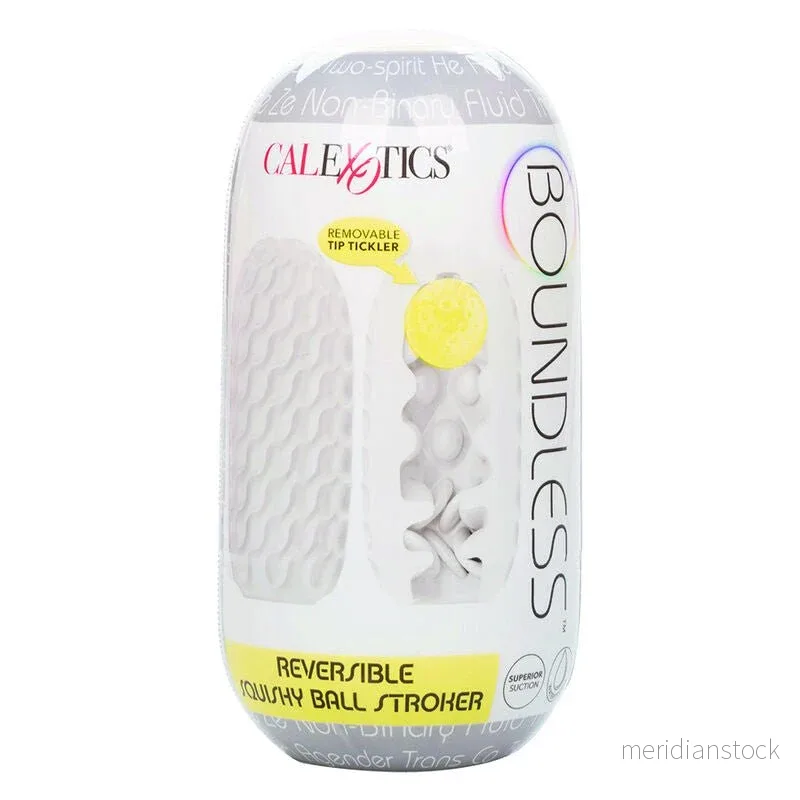 CALEXOTICS - BOUNDLESS REVERSIBLE SQUISHY BALL STROKE GREY - Bild 3