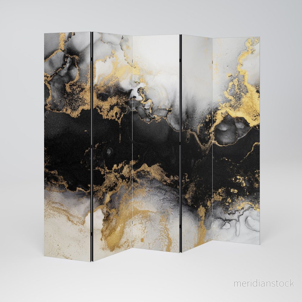 MARBLE OF TOMMORROW Dekorativ rumsavdelare – 5 paneler - Bild 2