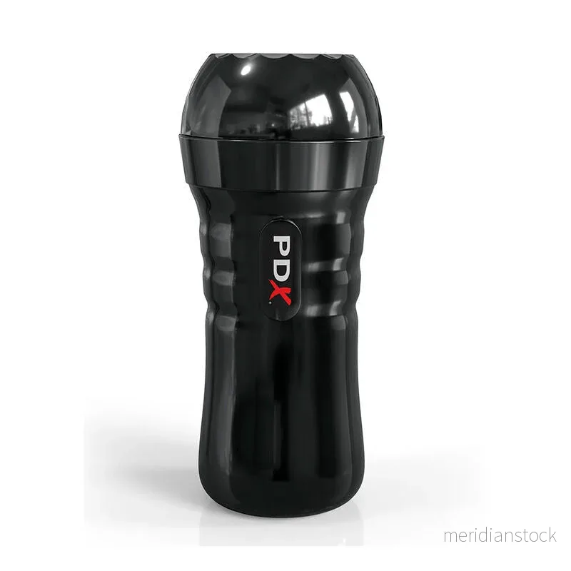 PDX EXTREME - SLIDE & GLIDE SELF-LUBRICATING MASTURBATOR CLEAR