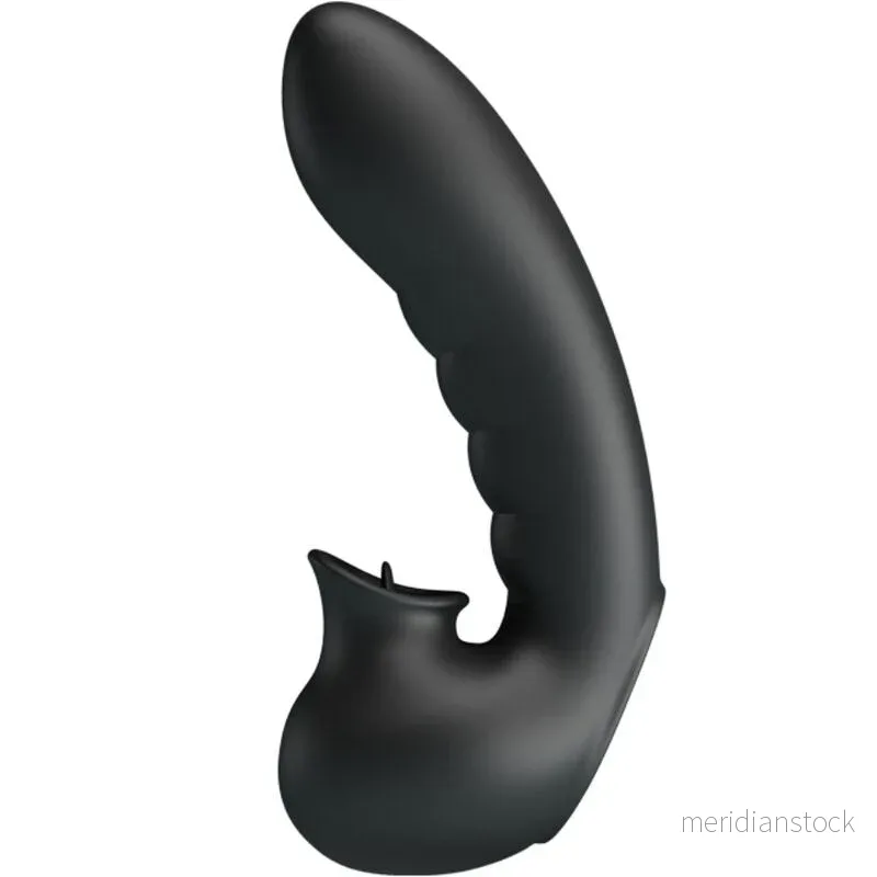 PRETTY LOVE - HOBGOBLIN VIBRATING FINGER CASE 12 VIBRATIONS + CLITORIS STIMULATOR BLACK - Bild 3