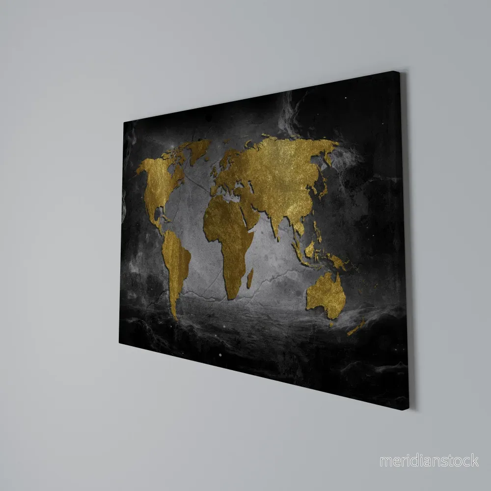 DARK WORLDVIEW Horizontal Canvas Print - Bild 3