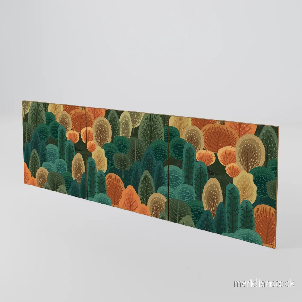 AUTUMN KALEIDOSCOPE Luckset med 3 dörrar till sideboard AUTUMN KALEIDOSCOPE Luckset med 3 dörrar till sideboard