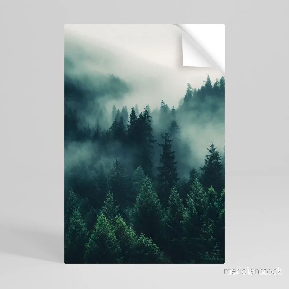 MYSTICAL FOREST WHISPERS Självhäftande Vertikal Poster - Bild 3
