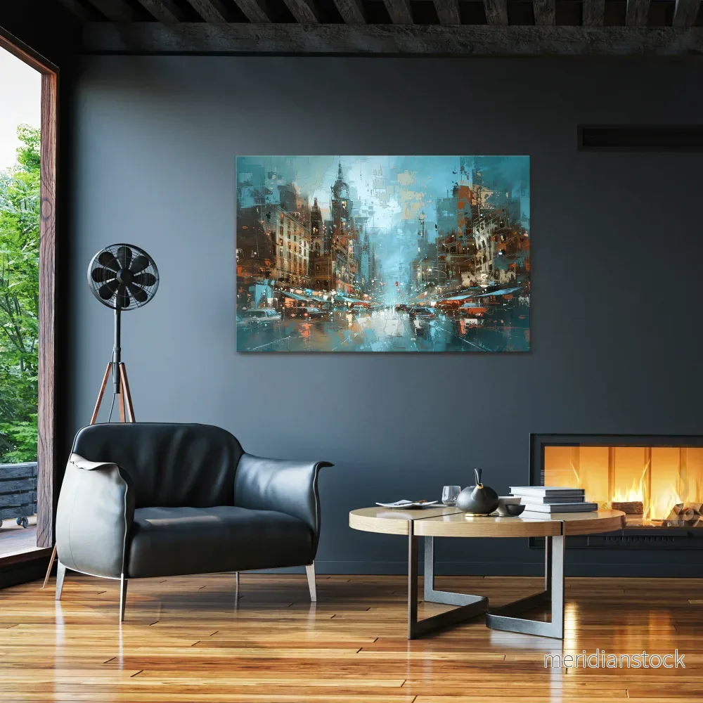 URBAN FEVER Horizontal Canvas Print - Bild 2
