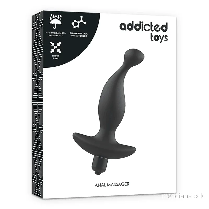 ADDICTED TOYS - ANAL MASSAGER WITH BLACK VIBRATIONMODEL 1 - Bild 2