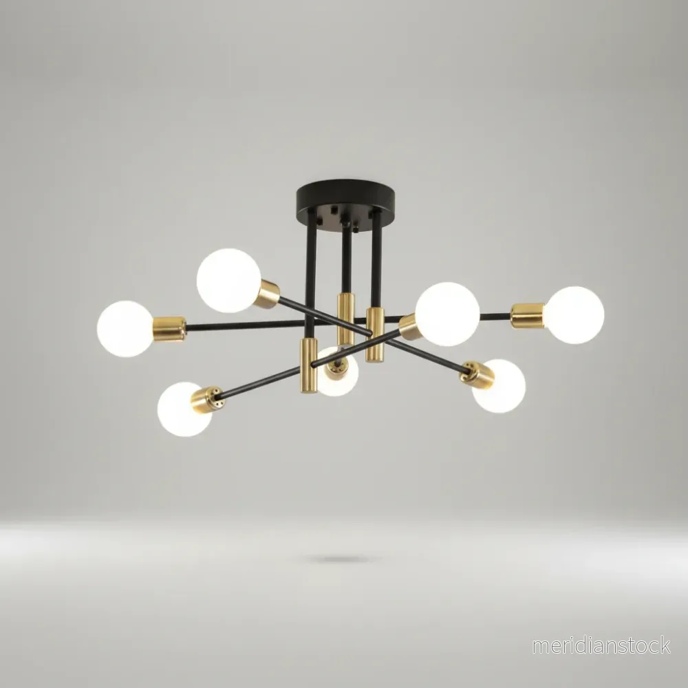 Svartguld kandelaberdesign - NoctiGold - Bild 2