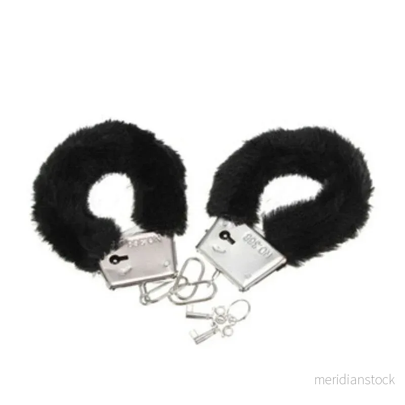 DIABLO PICANTE - PLEASURE FURRY HANDCUFFS BLACK - Bild 2