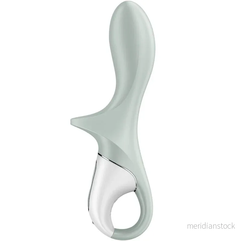 SATISFYER - AIR PUMP BOOTY 3 INFLATABLE ANAL VIBRATOR GREYGREEN - Bild 3