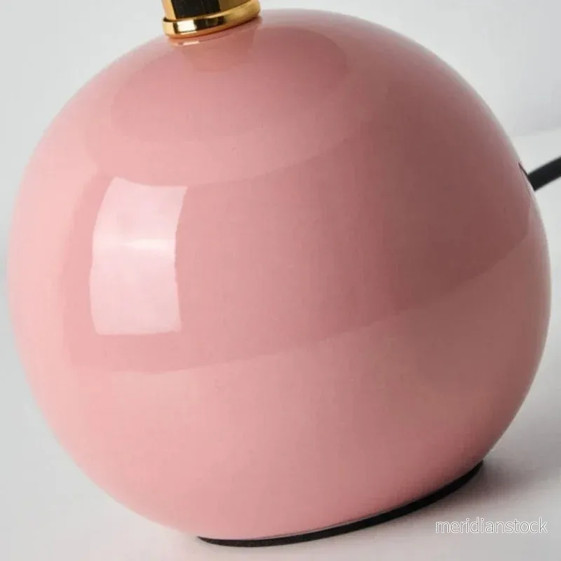 Bordslampa svamp – fransk sänglampa i créme, LED i 6 färger - Bild 3