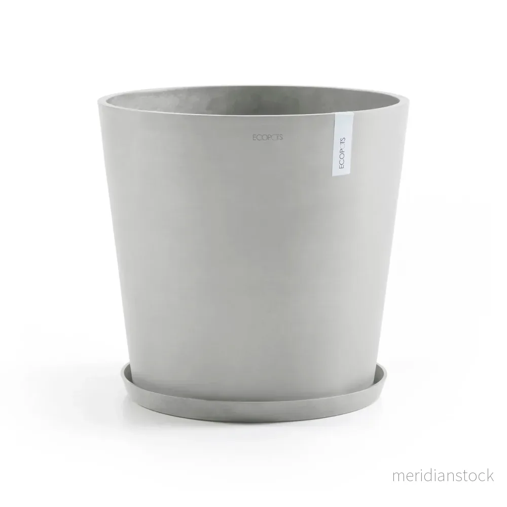 Krukfat Ecopots 50cm vitgrå - Bild 2