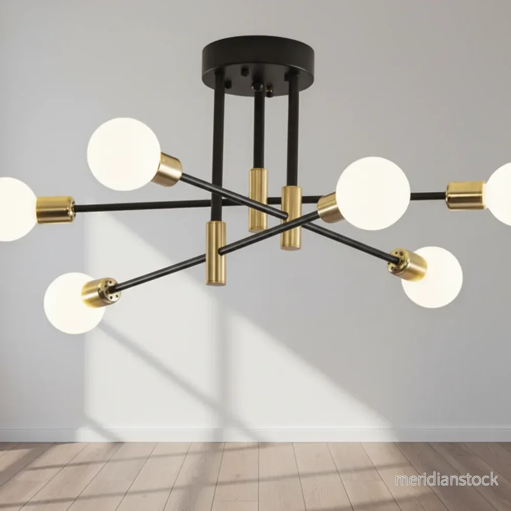 Svartguld kandelaberdesign - NoctiGold - Bild 3