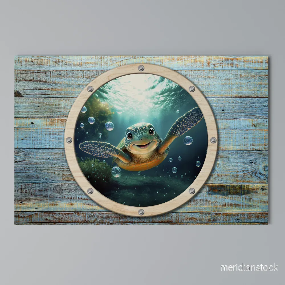 SEASIDE JOY Horizontal Canvas Print - Bild 3