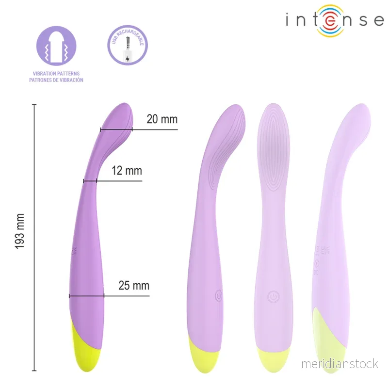 INTENSE - LUCCA FLEXIBLE USB RECHARGEABLE G-POINT STIMULATOR - Bild 3