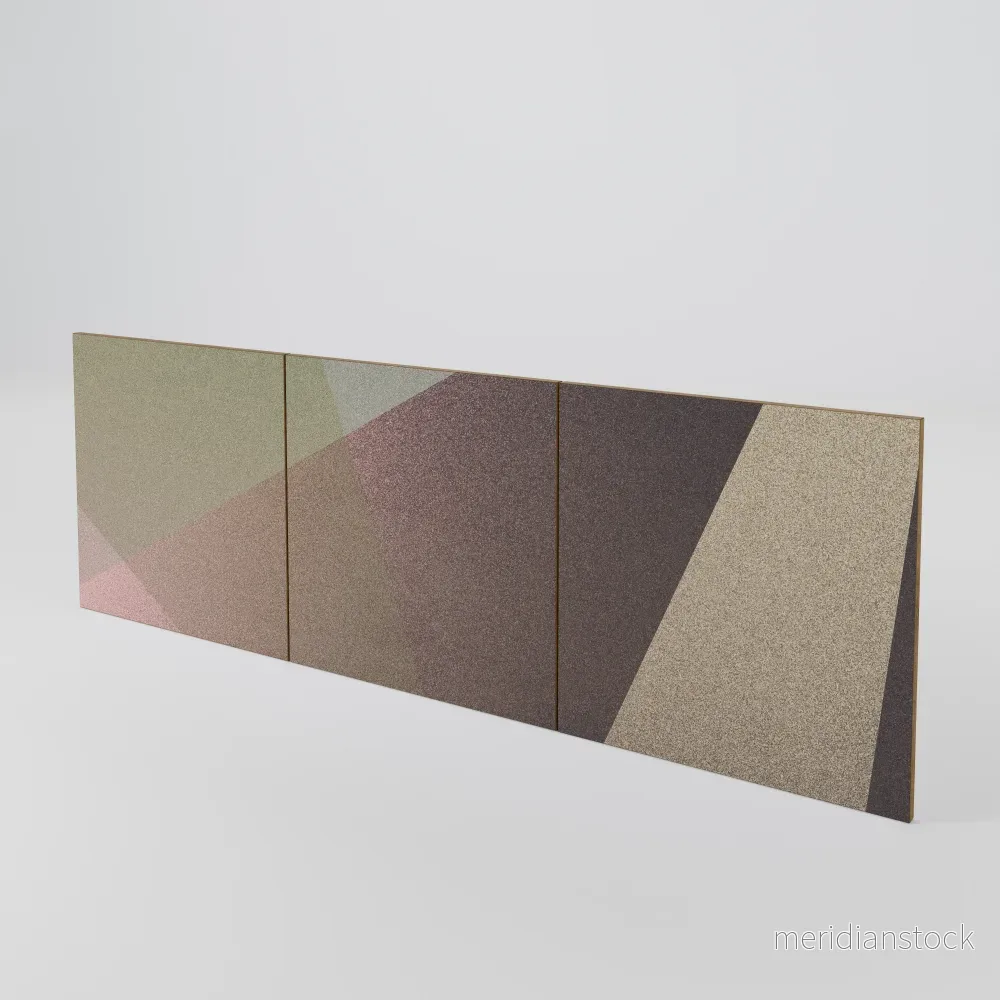 BEIGE GEOMETRY Luckset med 3 dörrar till sideboard BEIGE GEOMETRY Luckset med 3 dörrar till sideboard