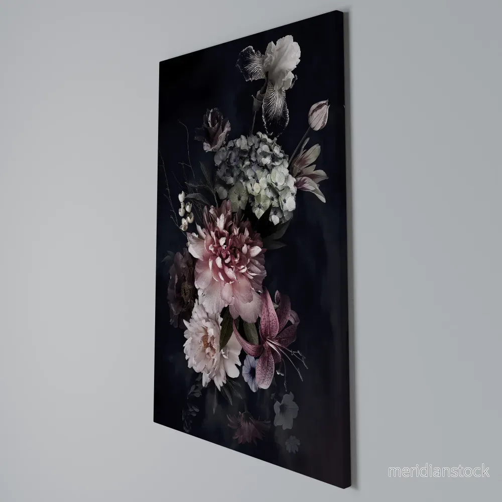 PURE BLOSSOM Vertical Canvas Print - Bild 3