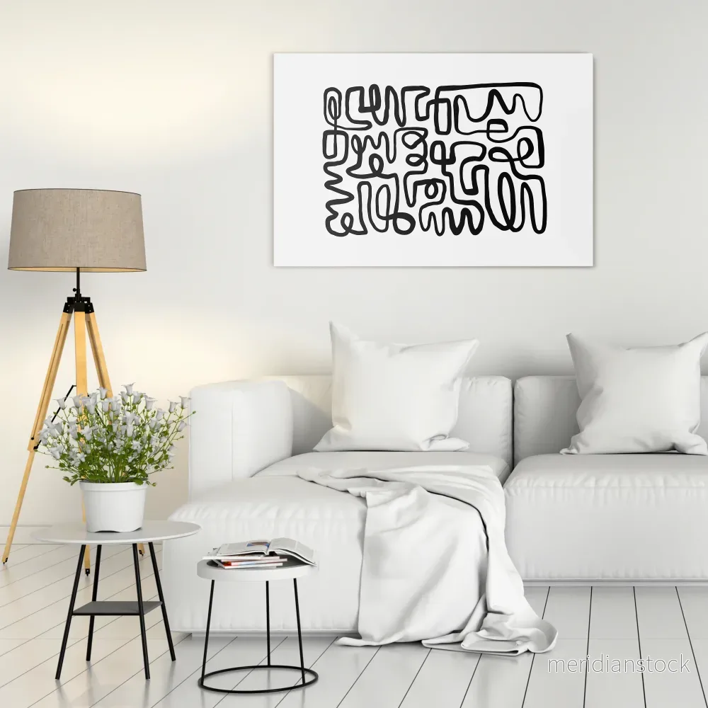 LOST IN THE ECHO Horizontal Canvas Print