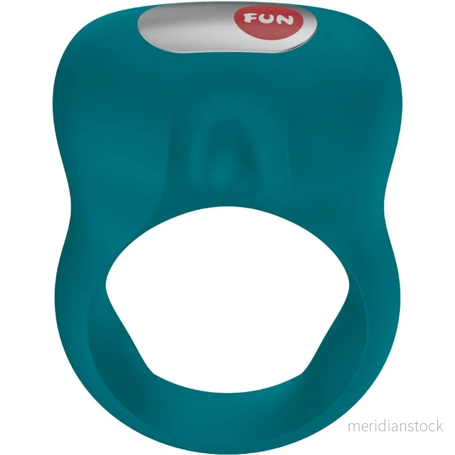 FUN FACTORY - STEADY VIBRATING COCK RING BOTTLE GREEN