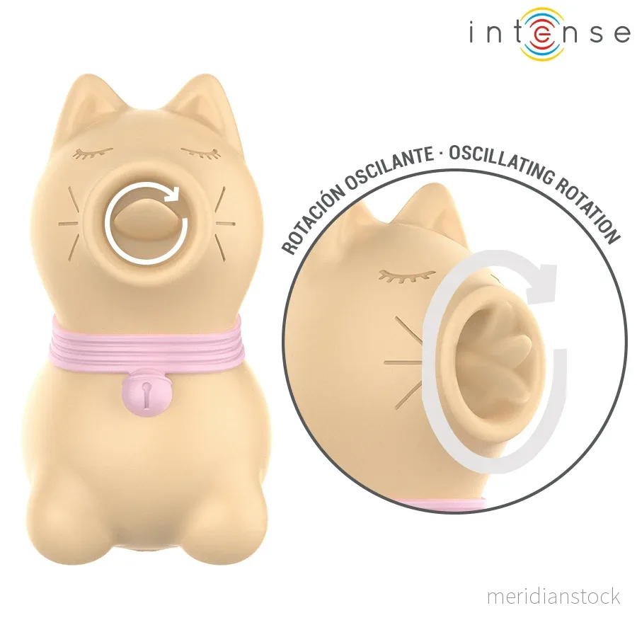 INTENSE - TOULOUSE STIMULATOR WITH 360º ROTATING TONGUE YELLOW - Bild 2