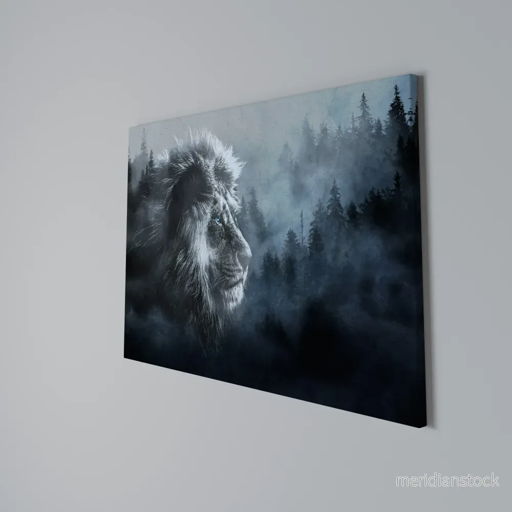 FROSTED ROYALTY Horizontal Canvas Print - Bild 3