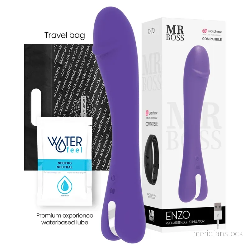 MR BOSS - ENZO VIBRATOR WATCHME WIRELESS TECHONOLOGY COMPATIBLE - Bild 3
