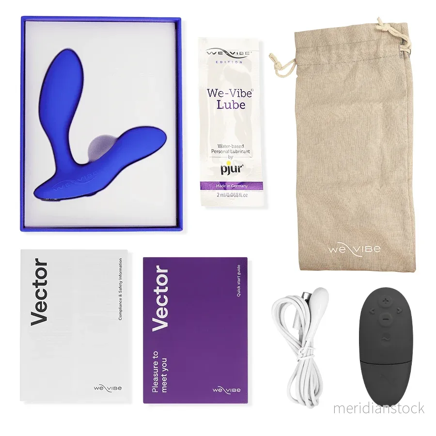 WE-VIBE - VECTOR+ BLUE PROSTATE MASSAGER - Bild 3