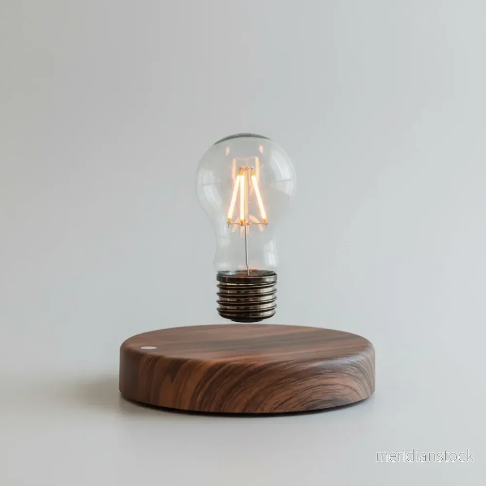Magnetisk svävande bordslampa - Floatique - Bild 2